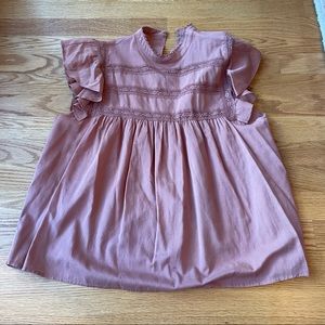 Reformation High Neck Blouse